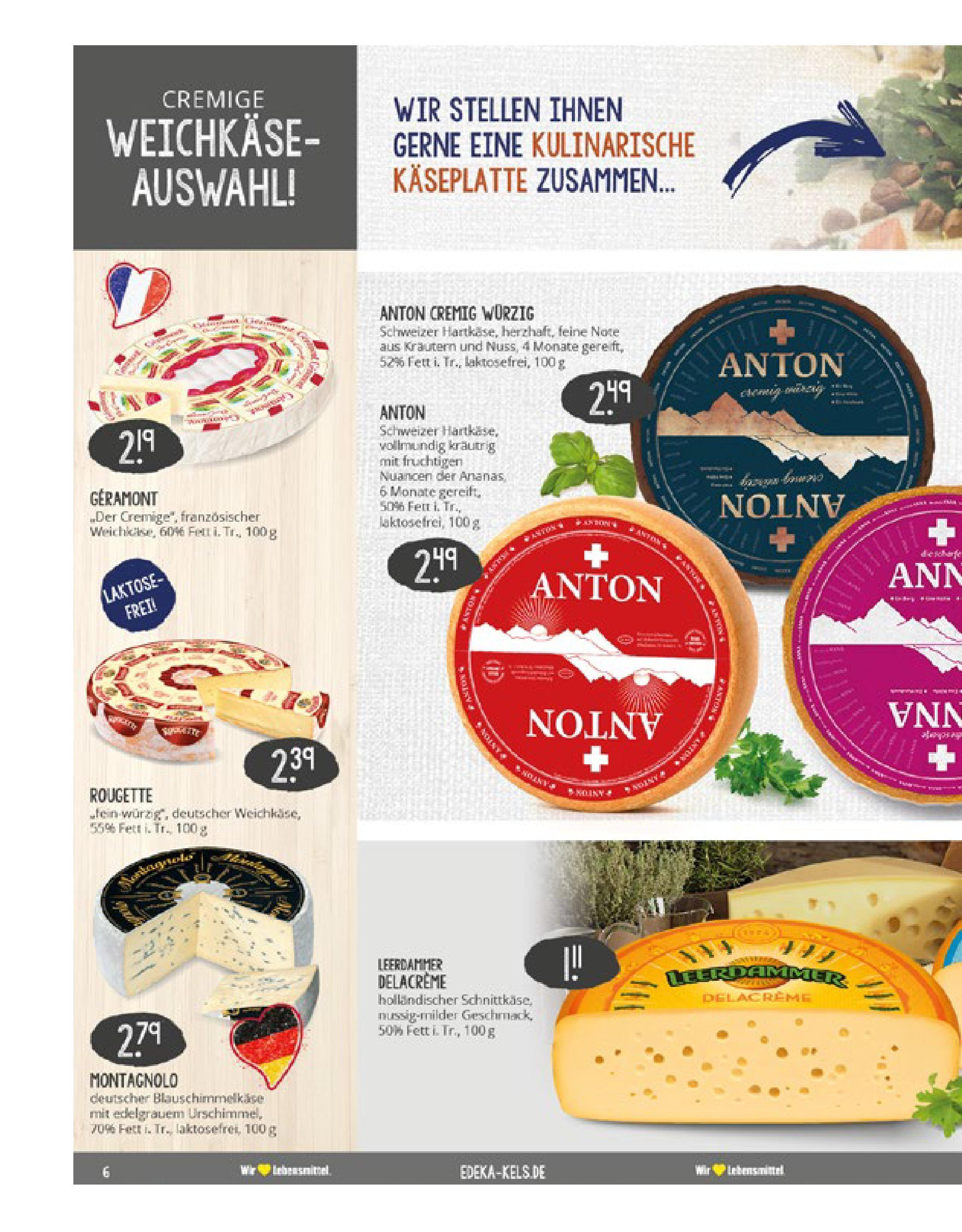 Edeka prospekt Ratingen-Ost (ab 07.09.2025) » Angebote Online | Seite: 6 | Produkte: Geramont, Ananas, Leerdammer Edeka prospekt Ratingen-Ost (ab 07.09.2025) » Angebote Online | Seite: 6 | Produkte: Geramont, Ananas, Leerdammer