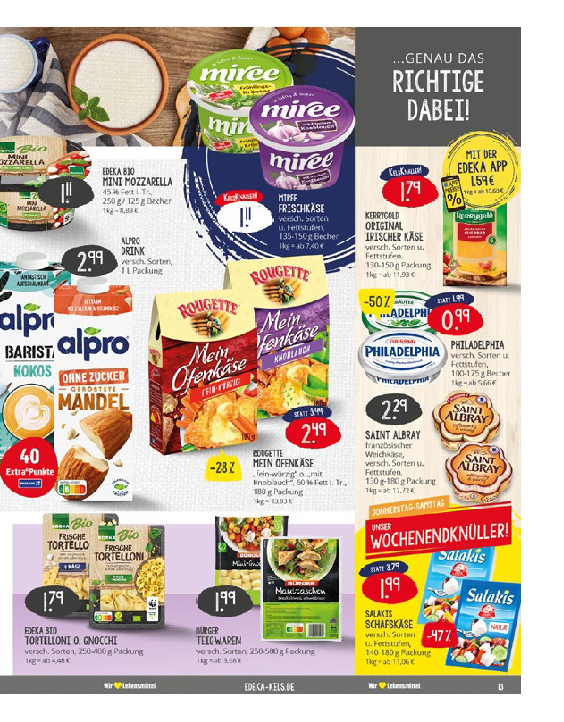 Edeka prospekt Ratingen-Ost (ab 07.09.2025) » Angebote Online | Seite: 13 | Produkte: Zucker, Knoblauch, Frischkase, Schafskase Edeka prospekt Ratingen-Ost (ab 07.09.2025) » Angebote Online | Seite: 13 | Produkte: Zucker, Knoblauch, Frischkase, Schafskase