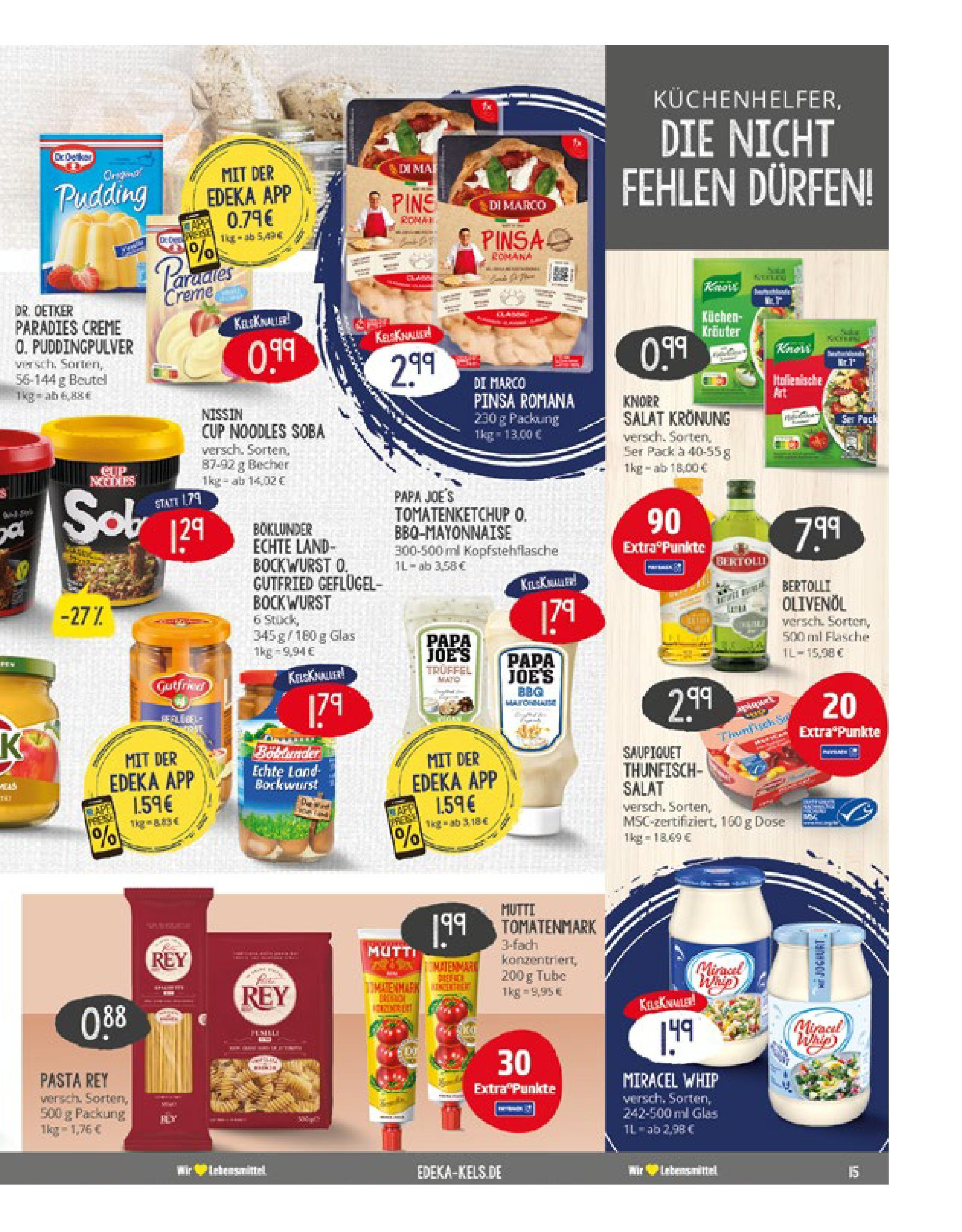 Edeka prospekt Ratingen-Ost (ab 07.09.2025) » Angebote Online | Seite: 15 | Produkte: Joghurt, Thunfisch, Wurst, Salat Edeka prospekt Ratingen-Ost (ab 07.09.2025) » Angebote Online | Seite: 15 | Produkte: Joghurt, Thunfisch, Wurst, Salat
