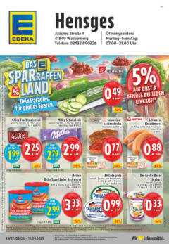 Edeka prospekt Wassenberg	 ab 07.09.2025 gültig