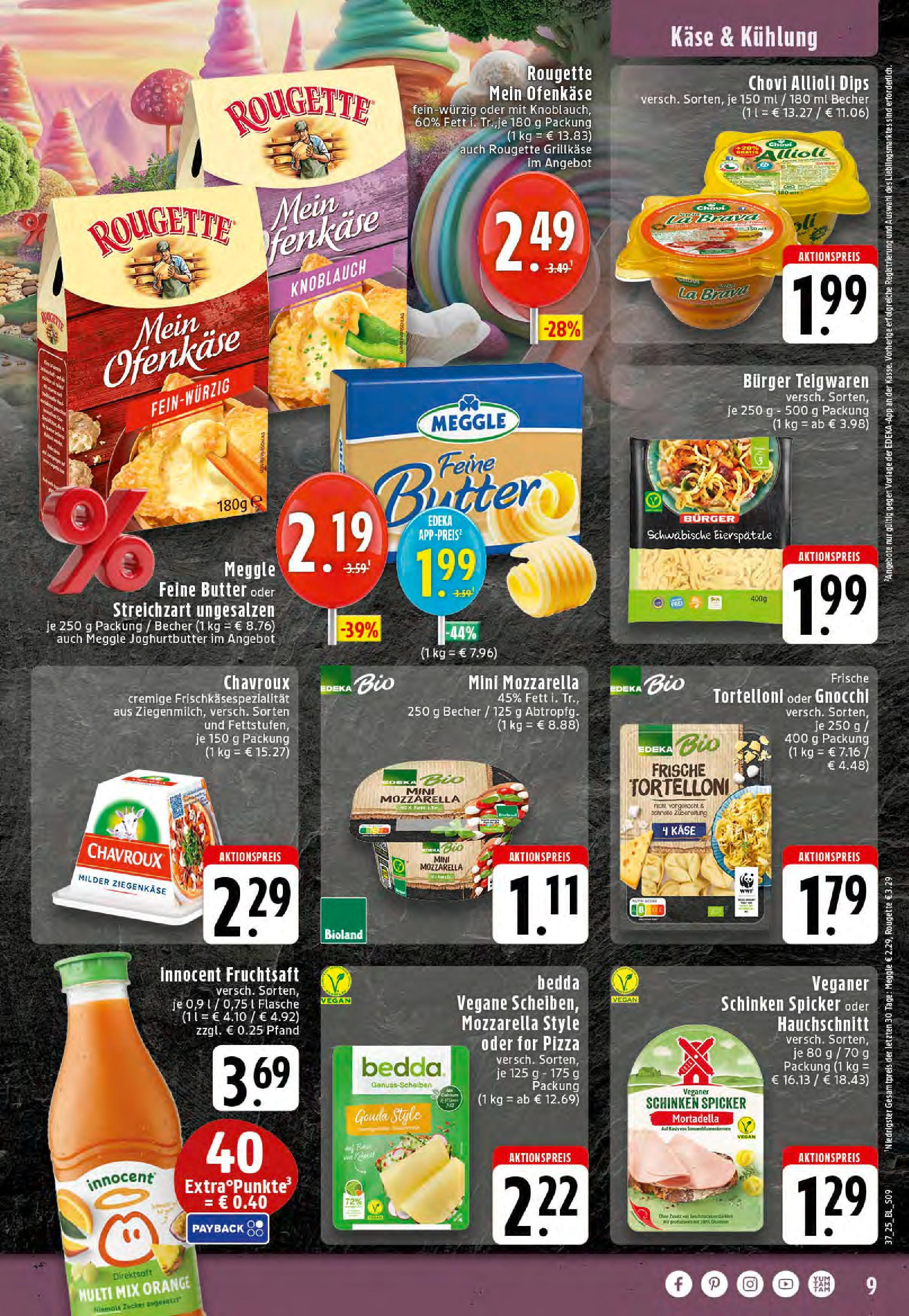 Edeka prospekt Reken-Bahnhof (ab 07.09.2025) » Angebote Online | Seite: 9 | Produkte: Zucker, Schinken, Pizza, Fruchtsaft Edeka prospekt Reken-Bahnhof (ab 07.09.2025) » Angebote Online | Seite: 9 | Produkte: Zucker, Schinken, Pizza, Fruchtsaft