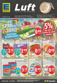 Edeka prospekt Rheinberg - Borth	 ab 07.09.2025 gültig