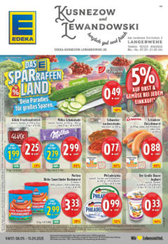 Edeka prospekt Langerwehe	 ab 07.09.2025 gültig
