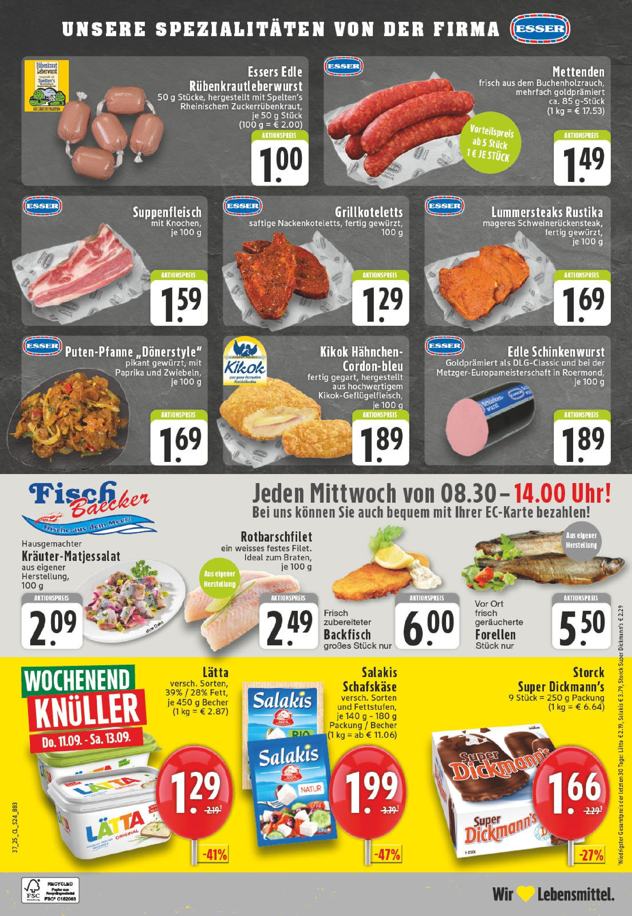 Edeka prospekt Erkelenz (ab 07.09.2025) » Angebote Online | Seite: 24 | Produkte: Hahnchen, Paprika, Suppenfleisch, Salakis Edeka prospekt Erkelenz (ab 07.09.2025) » Angebote Online | Seite: 24 | Produkte: Hahnchen, Paprika, Suppenfleisch, Salakis