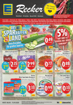 Edeka prospekt Beckum	 ab 07.09.2025 gültig