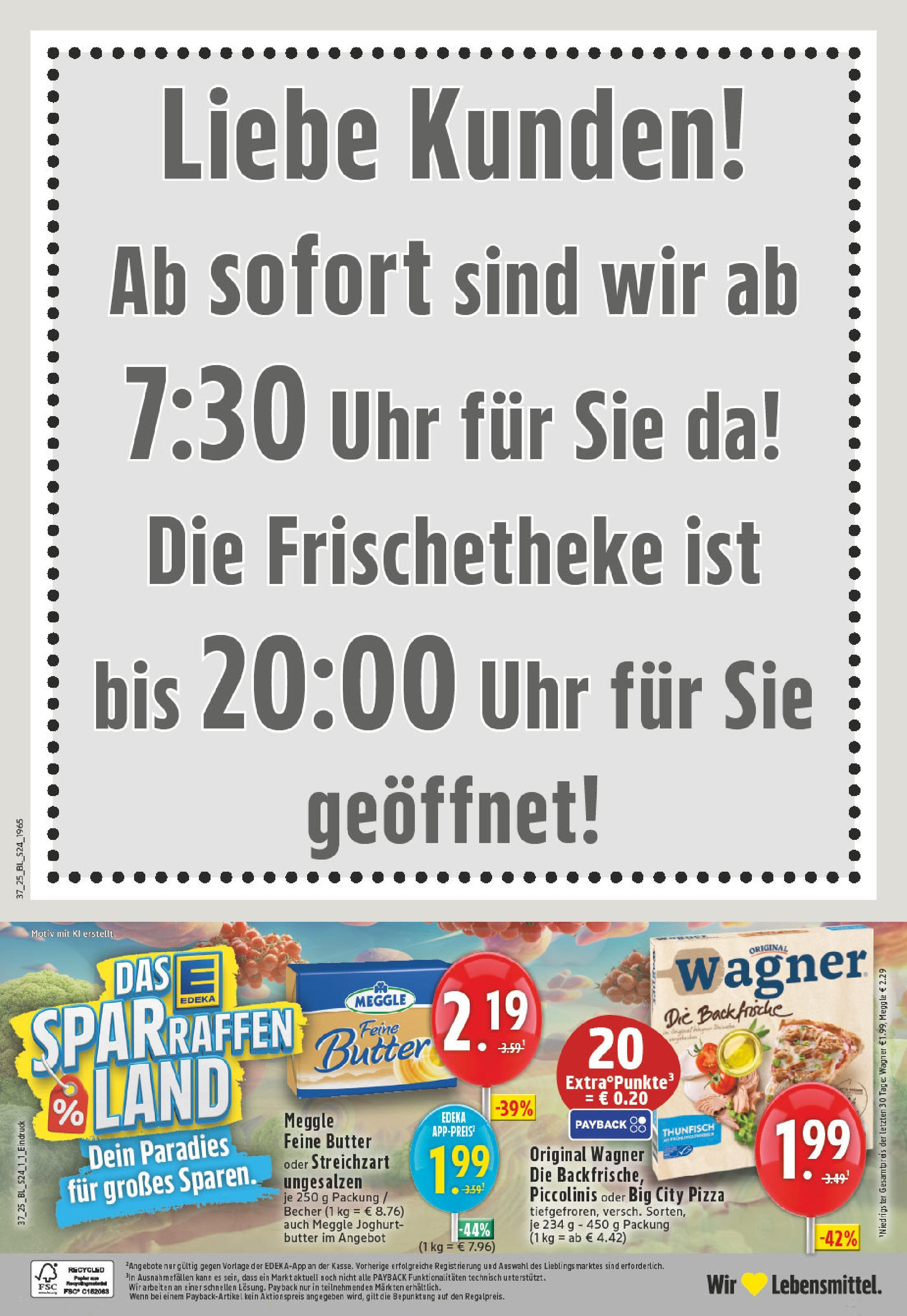 Edeka prospekt Bornheim	 (ab 07.09.2025) » Angebote Online | Seite: 24 | Produkte: Joghurt, Thunfisch, Piccolinis, Uhr