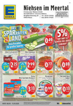 Edeka prospekt Neuss-Meertal	 ab 07.09.2025 gültig