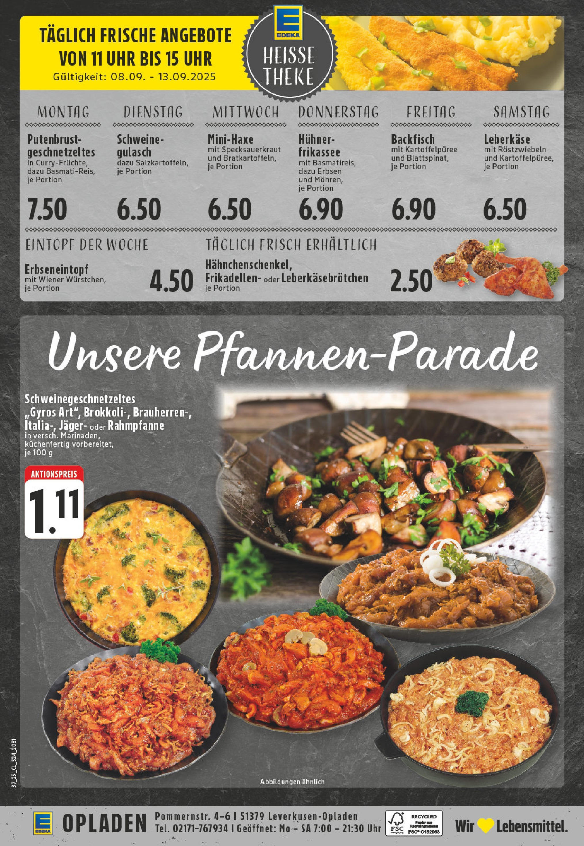 Edeka prospekt Leverkusen (ab 07.09.2025) » Angebote Online | Seite: 24 | Produkte: Theke, Erbsen, Uhr, Leberkase Edeka prospekt Leverkusen (ab 07.09.2025) » Angebote Online | Seite: 24 | Produkte: Theke, Erbsen, Uhr, Leberkase
