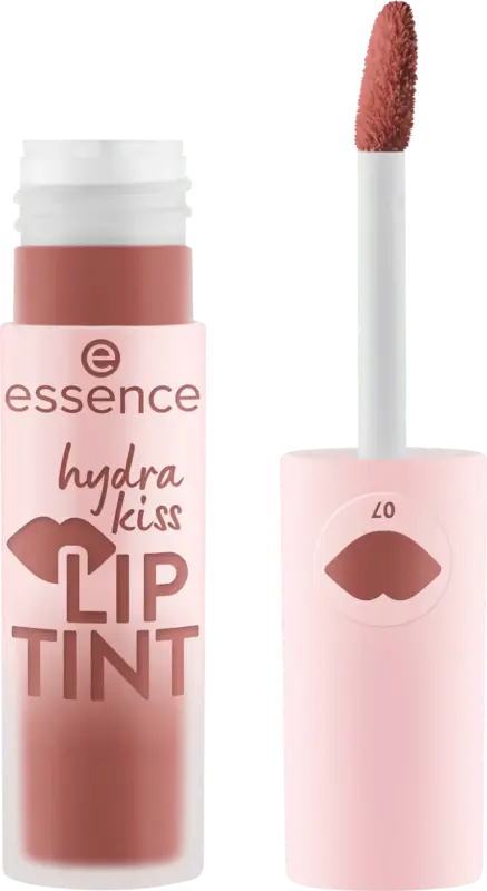 essence Lippenstift Hydra Kiss Lip Tint 07 Hazelnut Haze