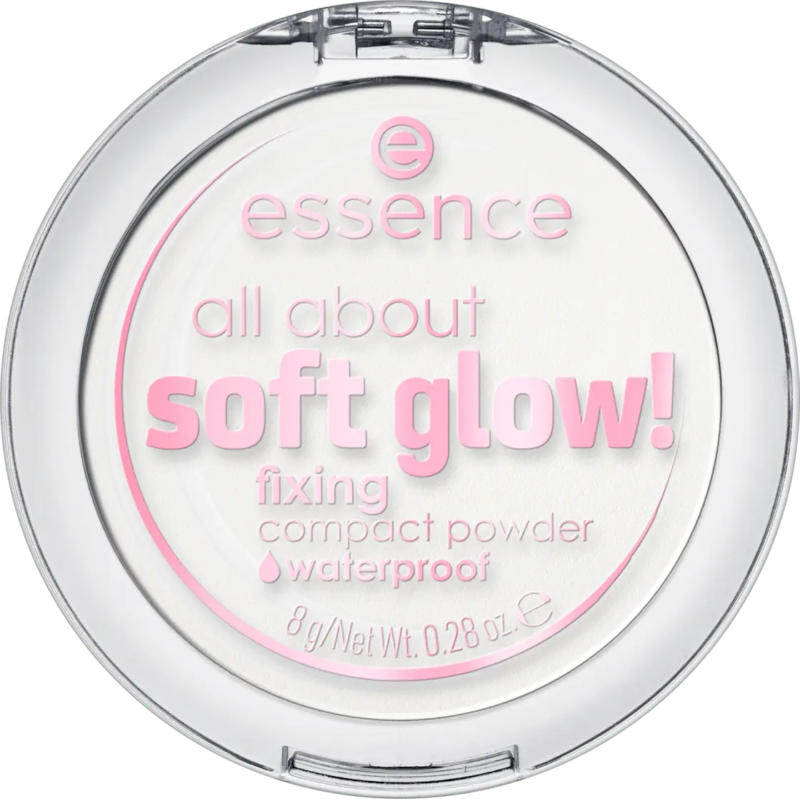 essence Kompaktpuder All About Soft Glow! Fixing Waterproof