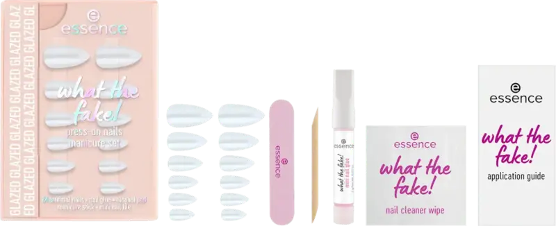 essence Künstliche Nägel What The Fake! 01 Glazed