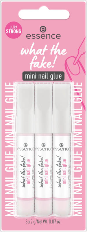 essence Nagelkleber What The Fake! Mini Nail Glue (3x2g)