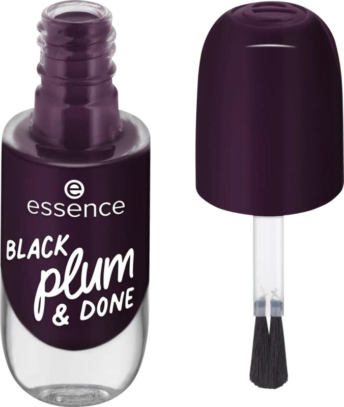 essence Nagellack 84 Black Plum & Done