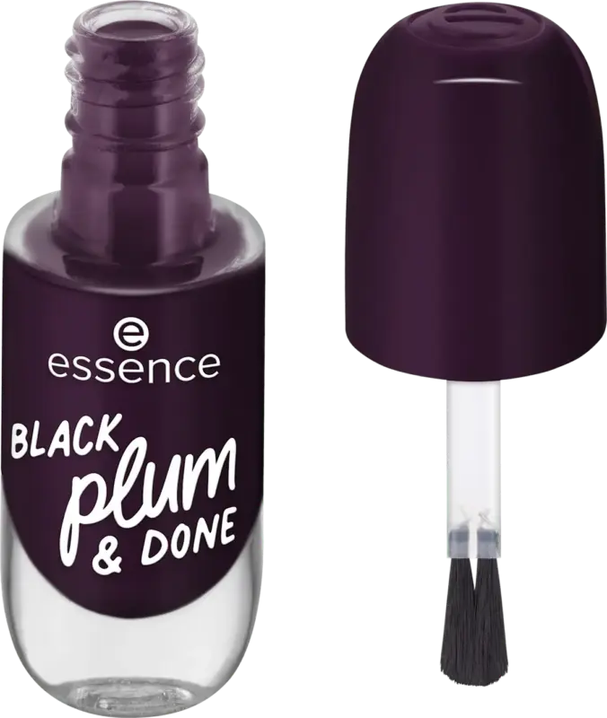 essence Nagellack 84 Black Plum & Done