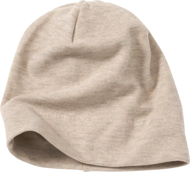 PUSBLU Mütze mit Viskose, beige, Gr. 54/55
