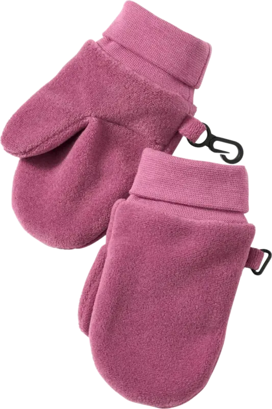 PUSBLU Fäustlinge aus Fleece, rosa, Gr. 2