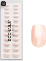 Doonails Künstliche Nägel, Soft Gel Press Ons Glass Nude