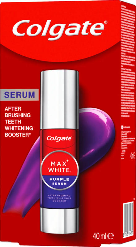 Colgate Bleaching Purple Serum Max White