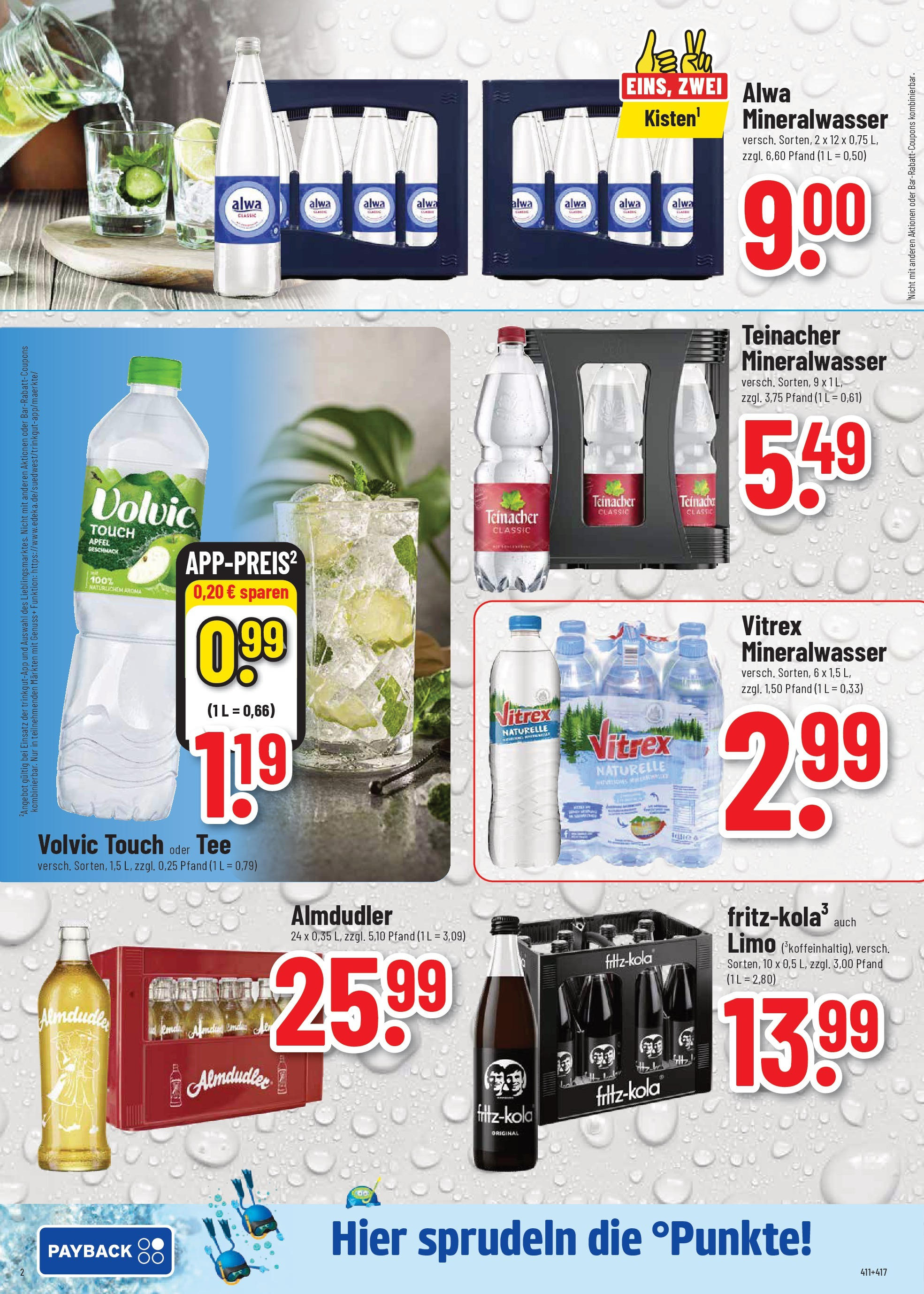 Trinkgut - trinkgut: Wochenangebote (ab 07.09.2025) » Angebote ab Montag | Seite: 2 | Produkte: Äpfel, Volvic touch, Mineralwasser, Volvic Trinkgut - trinkgut: Wochenangebote (ab 07.09.2025) » Angebote online | Seite: 2 | Produkte: Äpfel, Volvic touch, Mineralwasser, Volvic