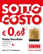 Cadoro Sottocosto - al 13.09.2025