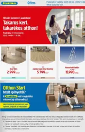 Praktiker újság érvényessége 2025.10.6-ig