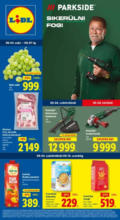 Lidl újság érvényessége 2025.09.10-ig