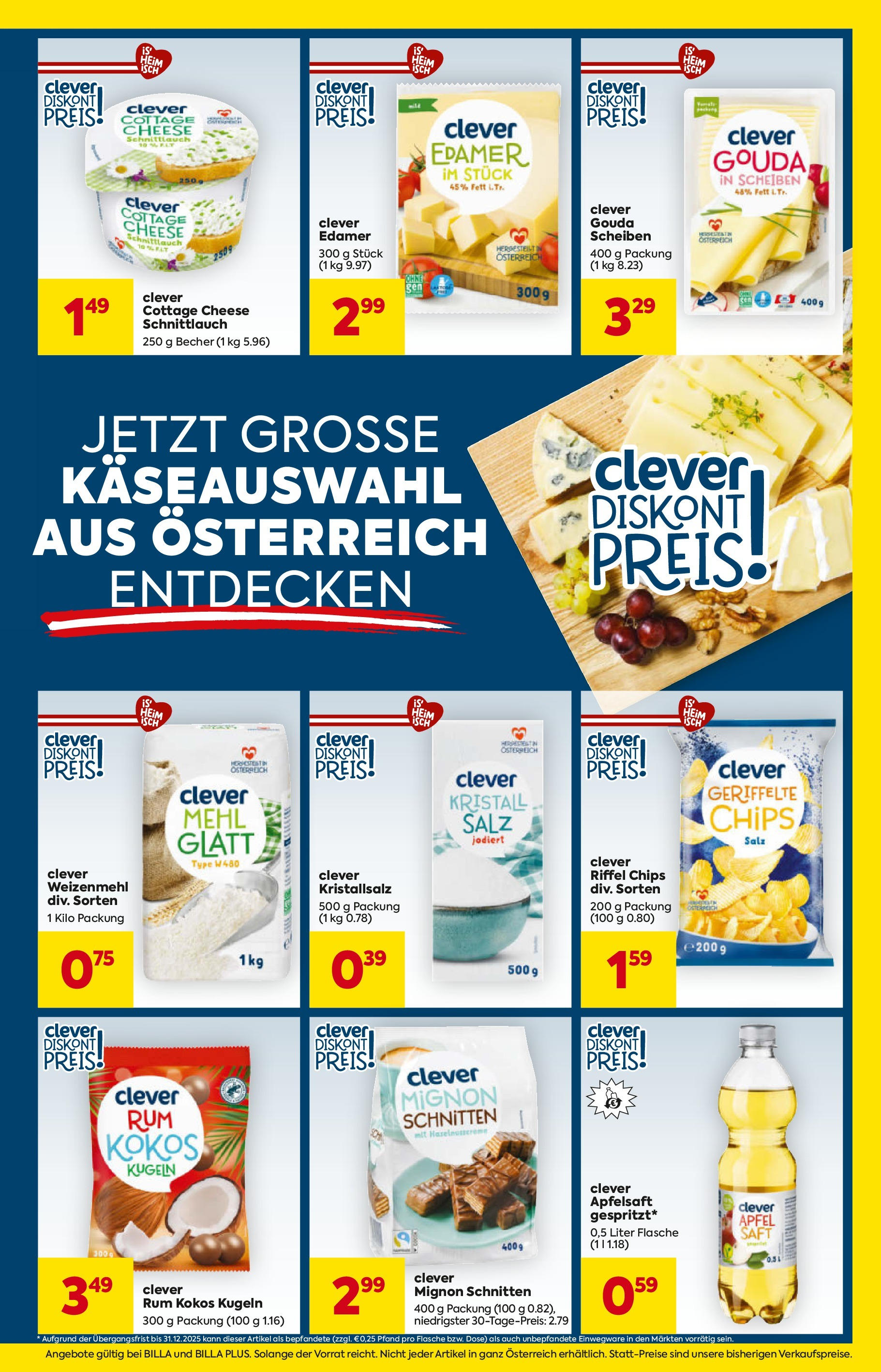 Billa Flugblatt - Eggendorf, Scheibbs, Kilb ab 11.09.2025 ✳️ Angebote, Prospekt | Seite: 3 | Produkte: Chips, Planche de surf, Saft, Äpfel Billa Flugblatt - Eggendorf, Scheibbs, Kilb ab 11.09.2025 - Angebote, Prospekt | Seite: 3 | Produkte: Chips, Planche de surf, Saft, Äpfel
