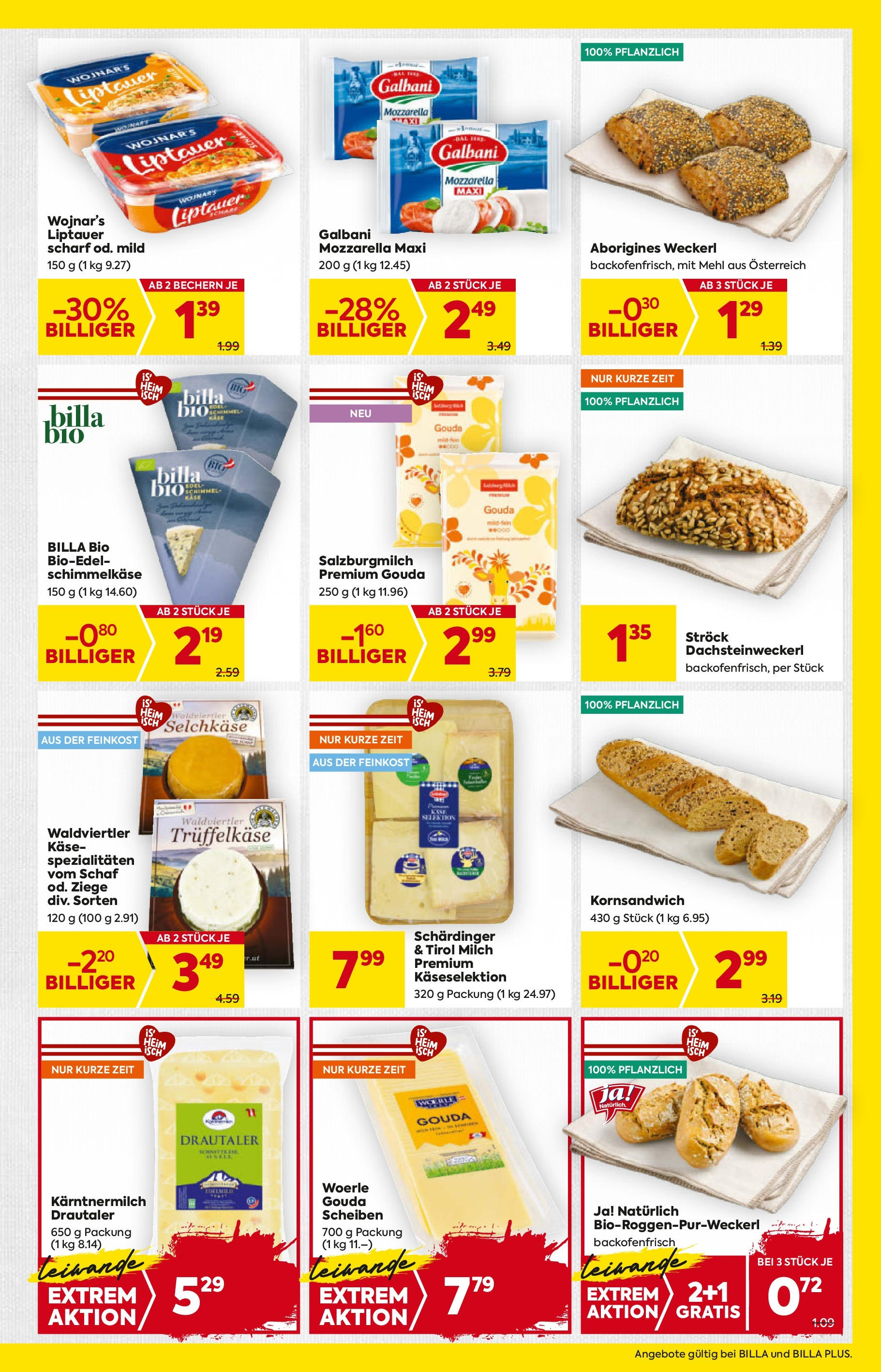 Billa Flugblatt - Eggendorf, Scheibbs, Kilb ab 11.09.2025 ✳️ Angebote, Prospekt | Seite: 7 | Produkte: Milch, Käse Billa Flugblatt - Eggendorf, Scheibbs, Kilb ab 11.09.2025 - Angebote, Prospekt | Seite: 7 | Produkte: Milch, Käse