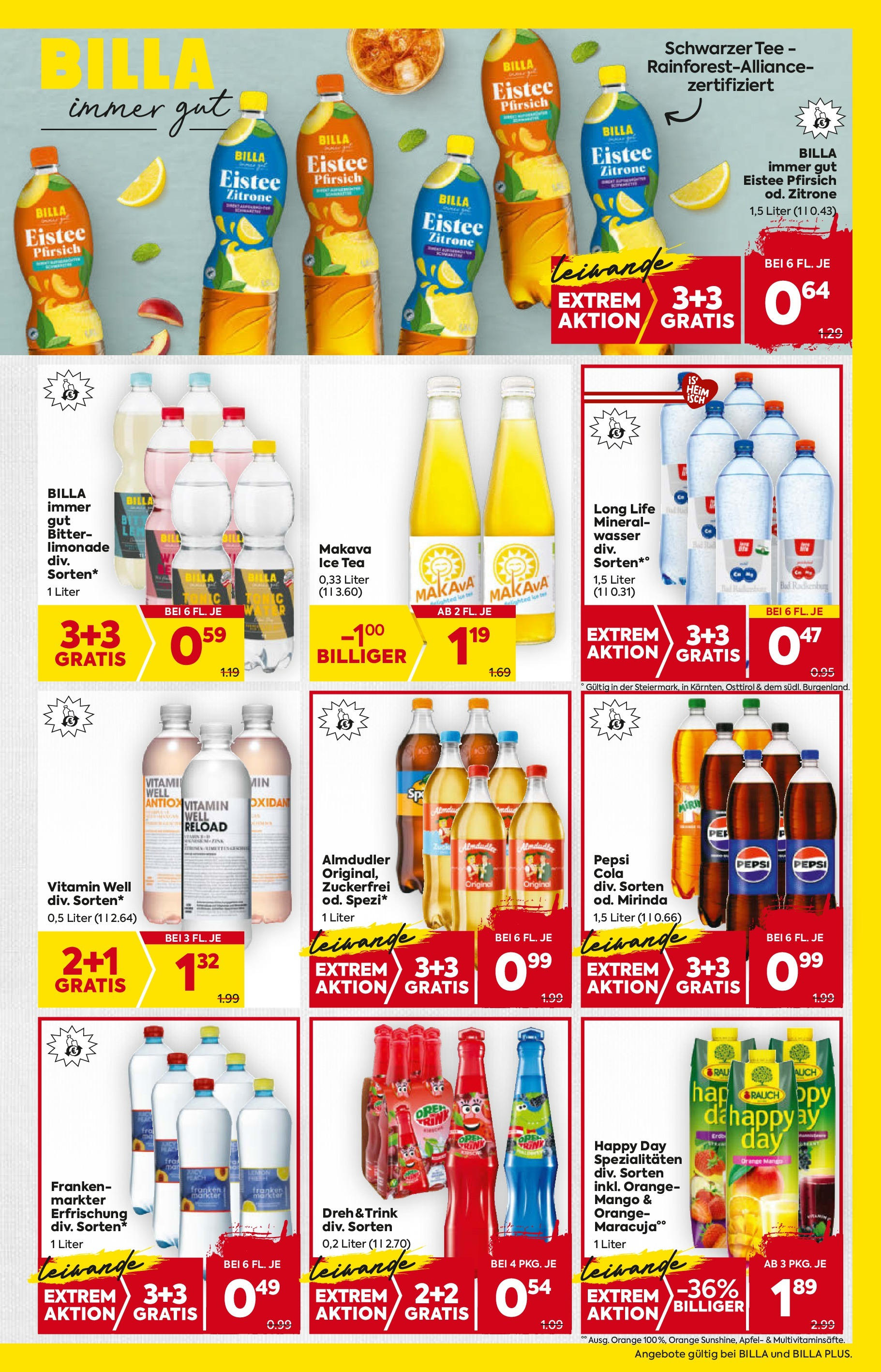Billa Flugblatt - Maria Rain, Patergassen, Villach ab 11.09.2025 ✳️ Angebote, Prospekt | Seite: 13 | Produkte: Mango, Pfirsich, Äpfel, Tee Billa Flugblatt - Maria Rain, Patergassen, Villach ab 11.09.2025 - Angebote, Prospekt | Seite: 13 | Produkte: Mango, Pfirsich, Äpfel, Tee