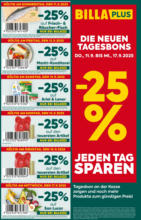 BILLA BILLA: 2GO BONS - bis 08.10.2025