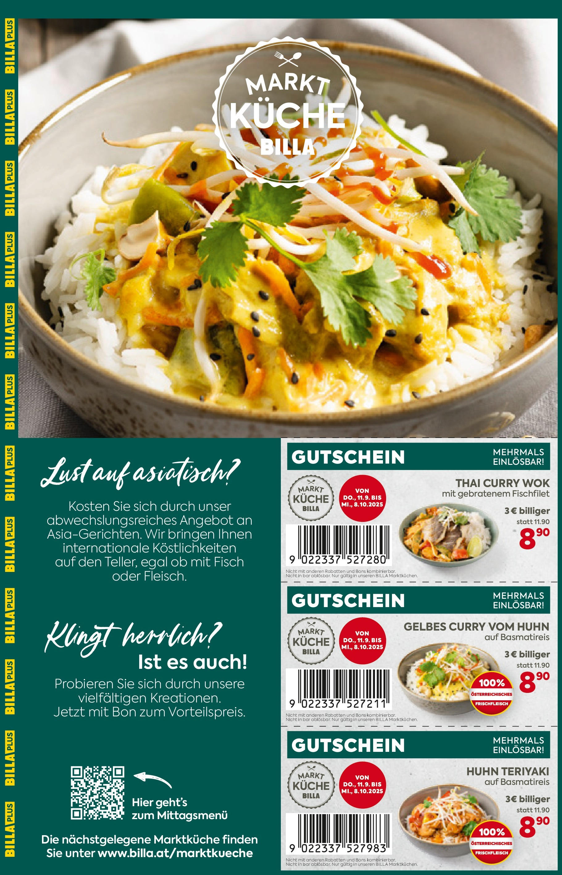 Billa Flugblatt - Wien, Moedling, Bad Radkersburg ab 11.09.2025 ✳️ Angebote, Prospekt | Seite: 4 | Produkte: Fisch Billa Flugblatt - Wien, Moedling, Bad Radkersburg ab 11.09.2025 - Angebote, Prospekt | Seite: 4 | Produkte: Fisch