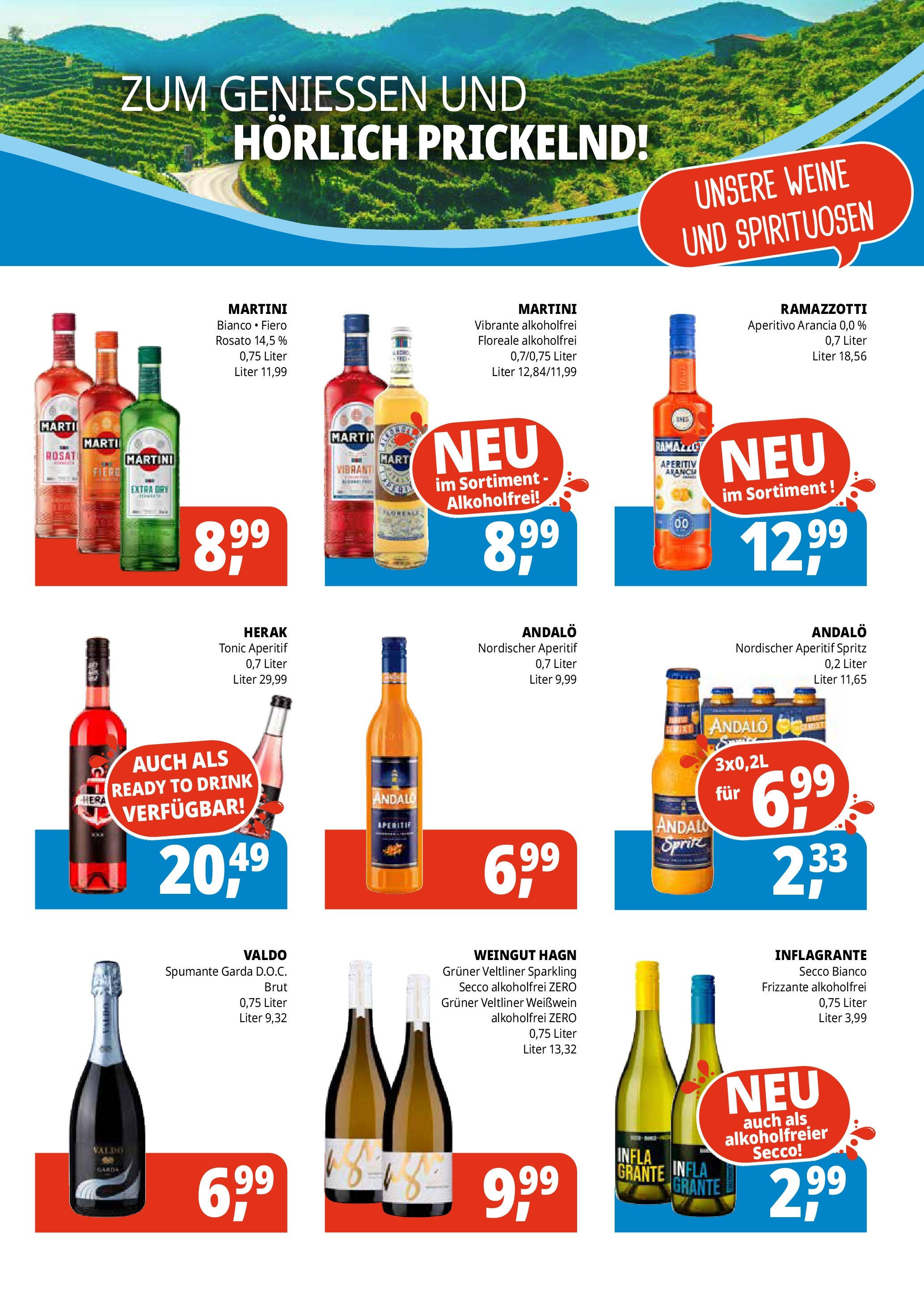 Entdecke - Getränke Hörl: Unsere Schulanfangsangebote! (ab 10.09.2025) zum Blättern | Seite: 7 | Produkte: Martini, Weißwein, Ramazzotti