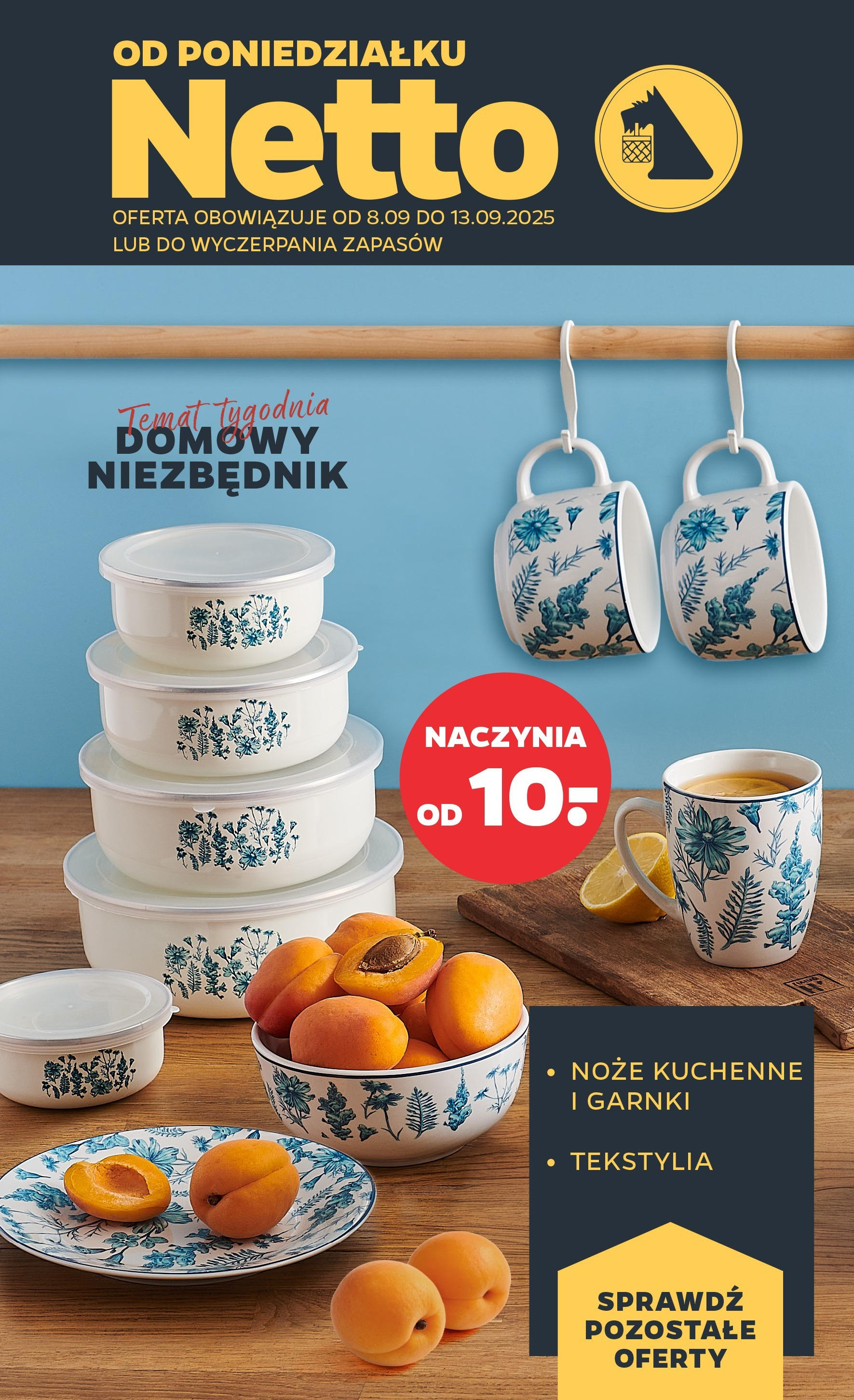 Netto - NETTO T37A ważne do 13.09 od 07.09.2025 | Promocje | Strona: 27 | Produkty: Garnki, Tekstylia Netto - NETTO T37A ważne do 13.09 od 07.09.2025 - Aktualne promocje | Strona: 27 | Produkty: Garnki, Tekstylia