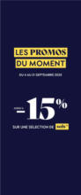 Les promos du moment