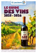 E.Leclerc GUIDE DES VINS 2025/2026 - au 30.06.2026