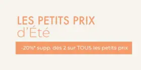 Petits Prix -20 % SUPPLÉMENTAIRES