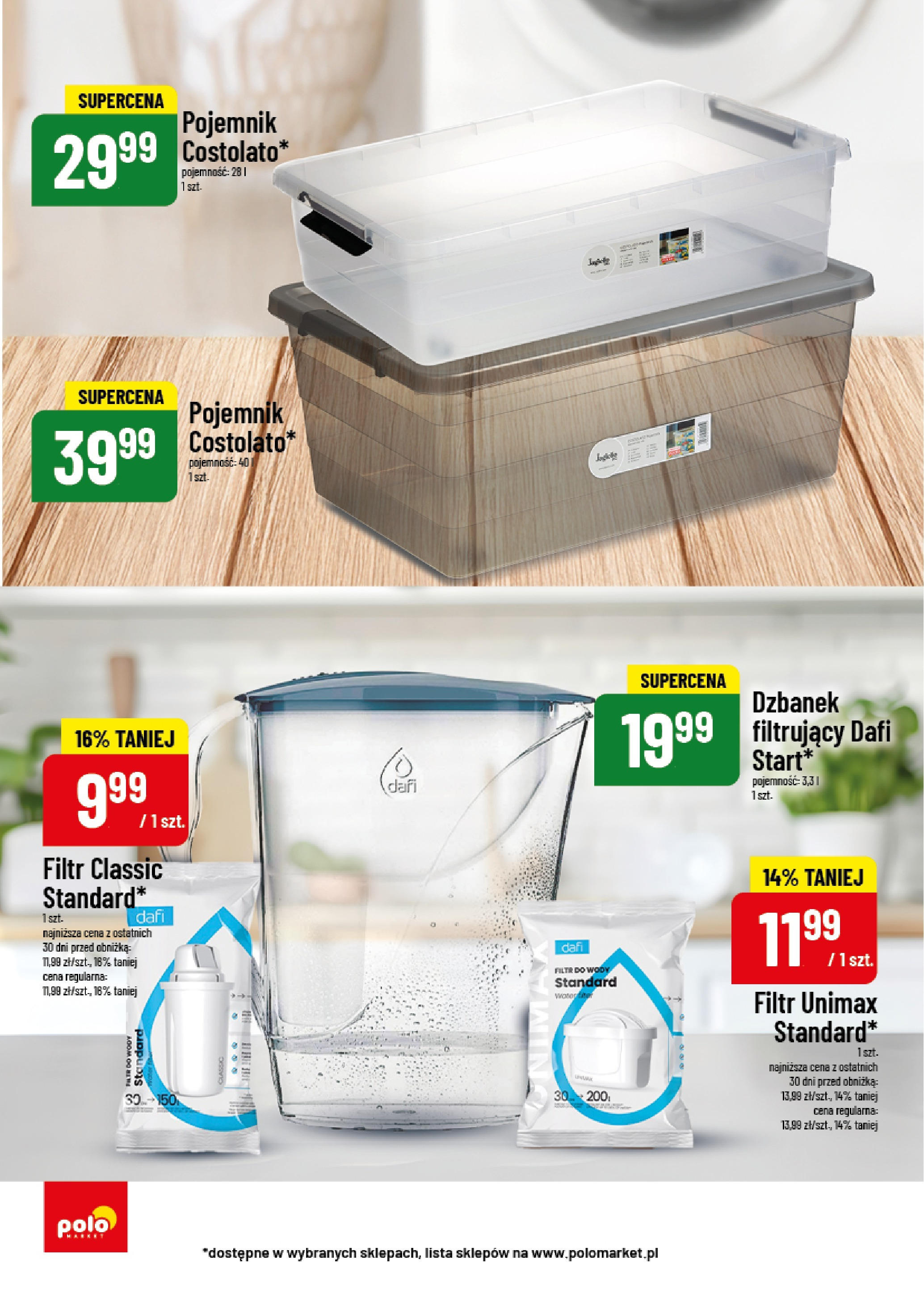 POLOmarket gazetka od jutra (03.09.2025) - Nowa PDF | Strona: 2 | Produkty: Dzbanek, Filtr do wody