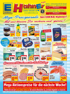 Entdecke - Edeka Hahner: Wochenangebote ab 07.09.2025 gültig