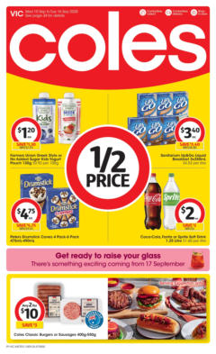 Preview of Coles Catalogue VIC - valid from 10.09.2025