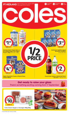 Preview of Coles Catalogue PT Hedland - valid from 10.09.2025