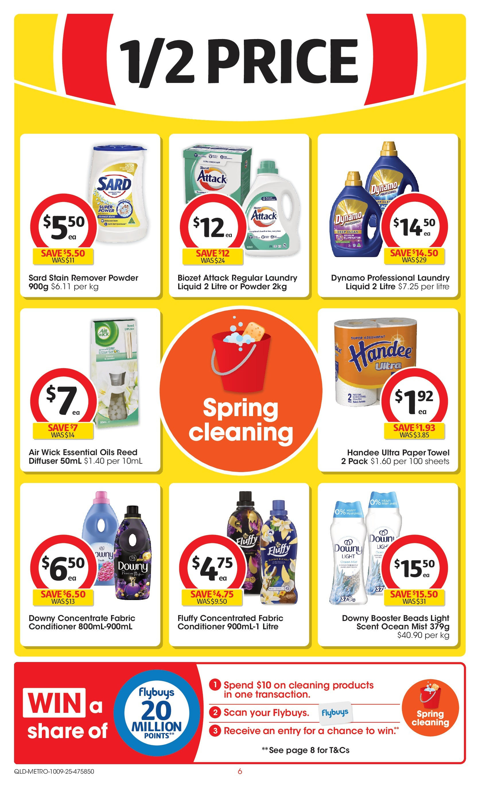 Coles catalogue from 10/09/2025 > Big discounts | Page: 6 | Products: Powder, Light, Conditioner, Laundry Coles catalogue valid from 10/09/2025 > Online Australia | Page: 6 | Products: Powder, Light, Conditioner, Laundry