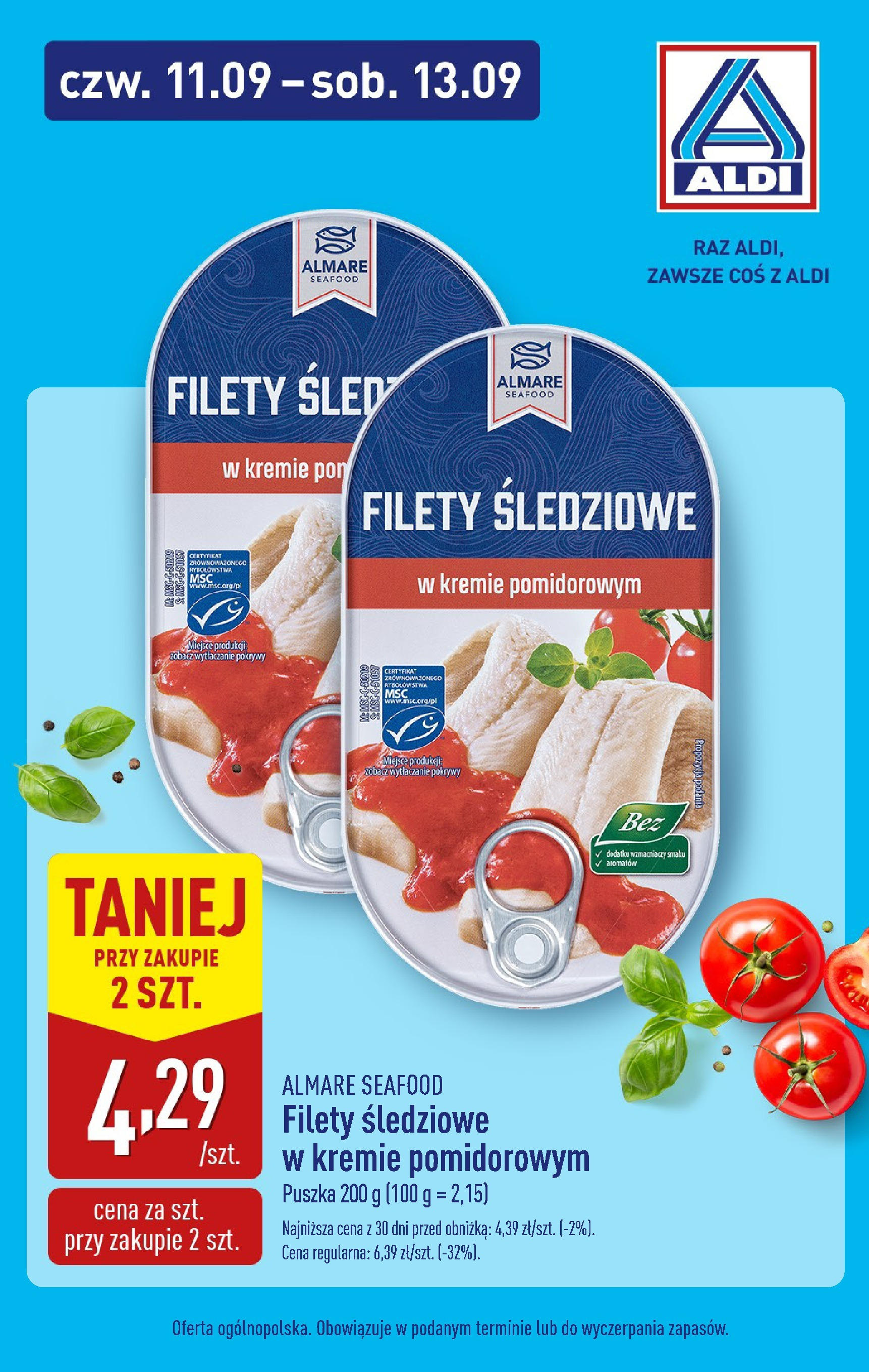 Aldi Gazetka - Promocje weekend od 11.09.2025 - Ulotka PDF, promocje | Strona: 7