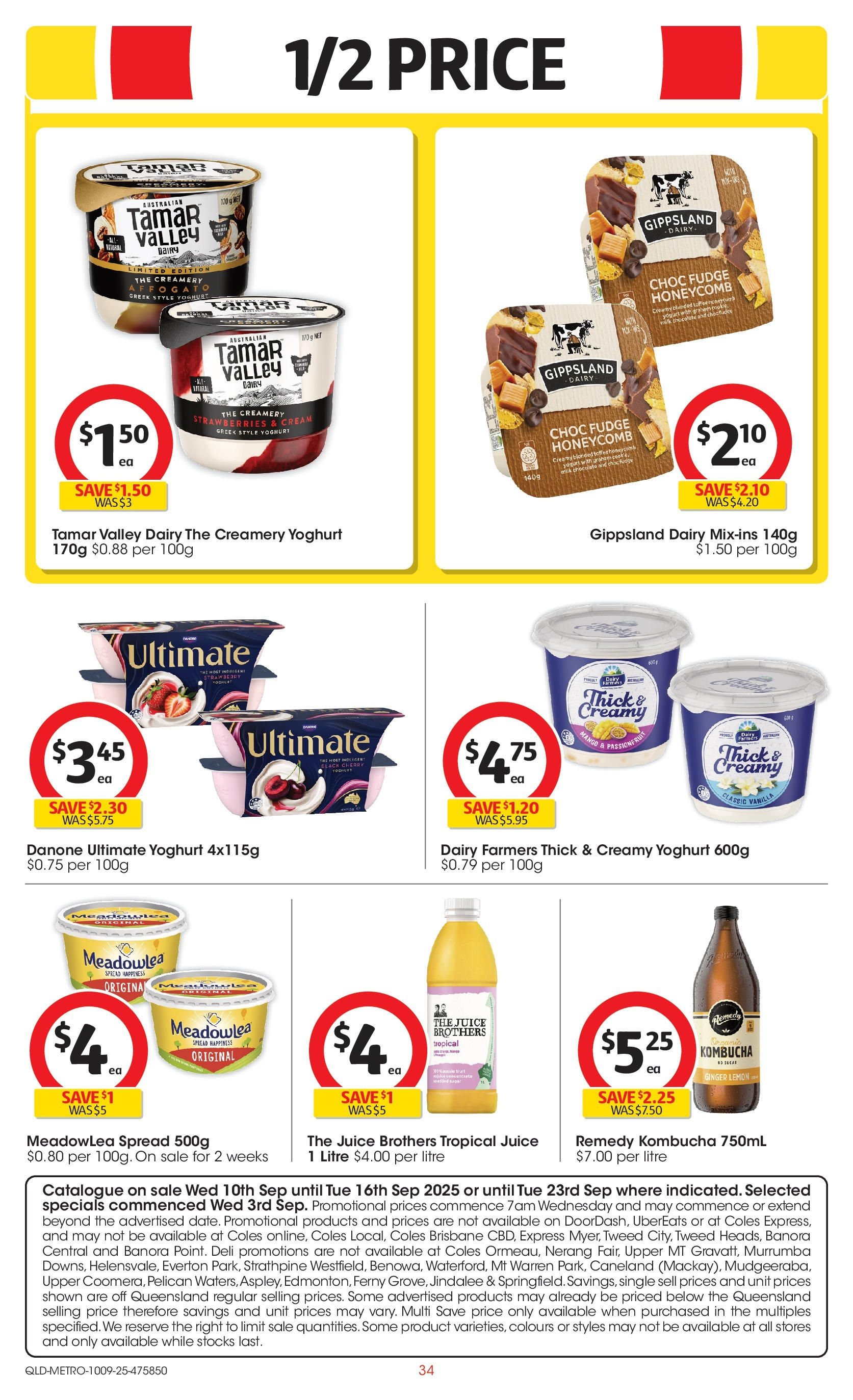 Coles catalogue from 10/09/2025 > Big discounts | Page: 34 | Products: Ginger, Juice, Strawberries, Lemon Coles catalogue valid from 10/09/2025 > Online Australia | Page: 34 | Products: Ginger, Juice, Strawberries, Lemon