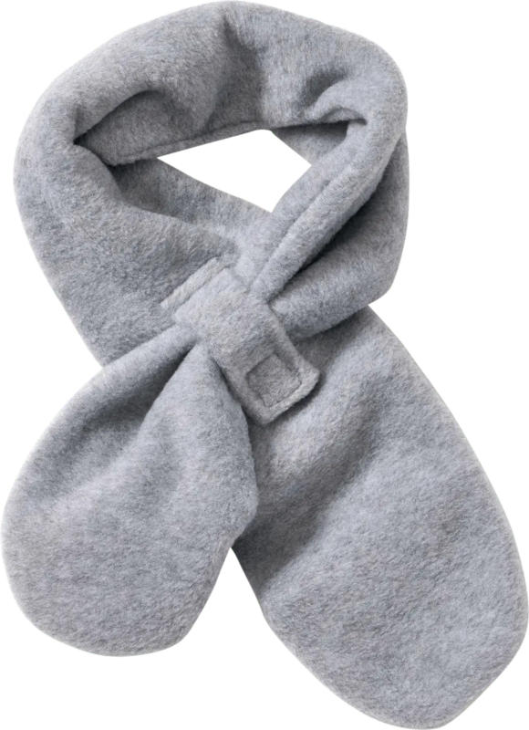 PUSBLU Schal aus Fleece, grau
