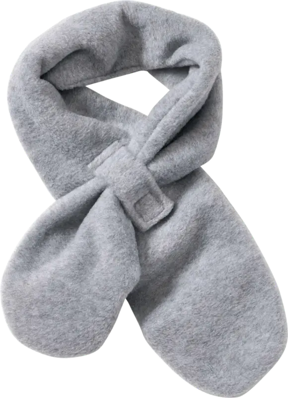 PUSBLU Schal aus Fleece, grau
