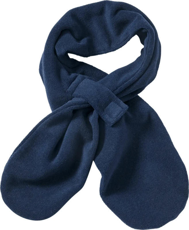 PUSBLU Schal aus Fleece, blau