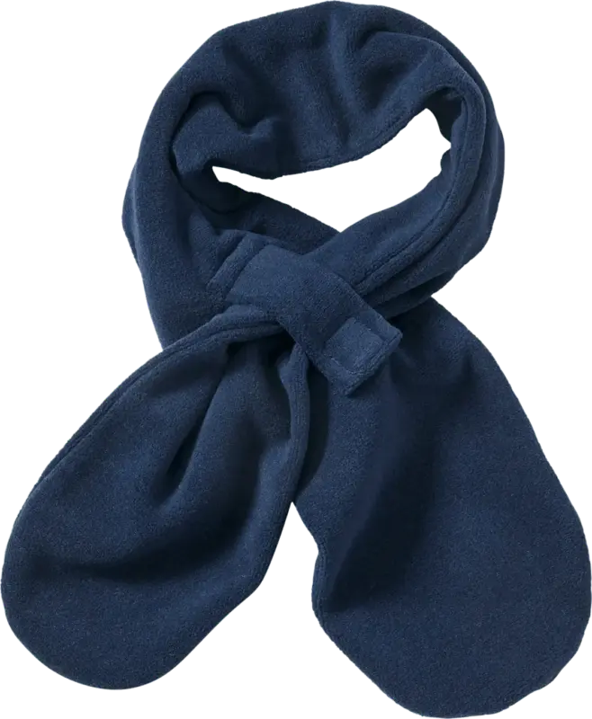 PUSBLU Schal aus Fleece, blau