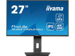 IIYAMA ProLite XUB2792UHSU-B6 27 Zoll Monitor, UHD 4K, 4 ms Reaktionszeit, 350 cd/m², 60 Hz, Schwarz