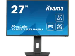 IIYAMA ProLite XUB2792UHSU-B6 27 Zoll Monitor, UHD 4K, 4 ms Reaktionszeit, 350 cd/m², 60 Hz, Schwarz