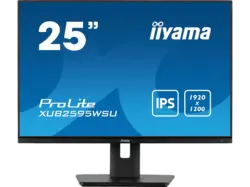 IIYAMA XUB2595WSU-B5 25 Zoll WUXGA Monitor (4 ms Reaktionszeit, 60 Hz)